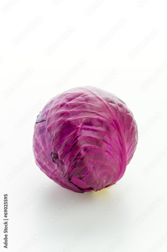 Cabbage isolated on white Cabbage isolated on white