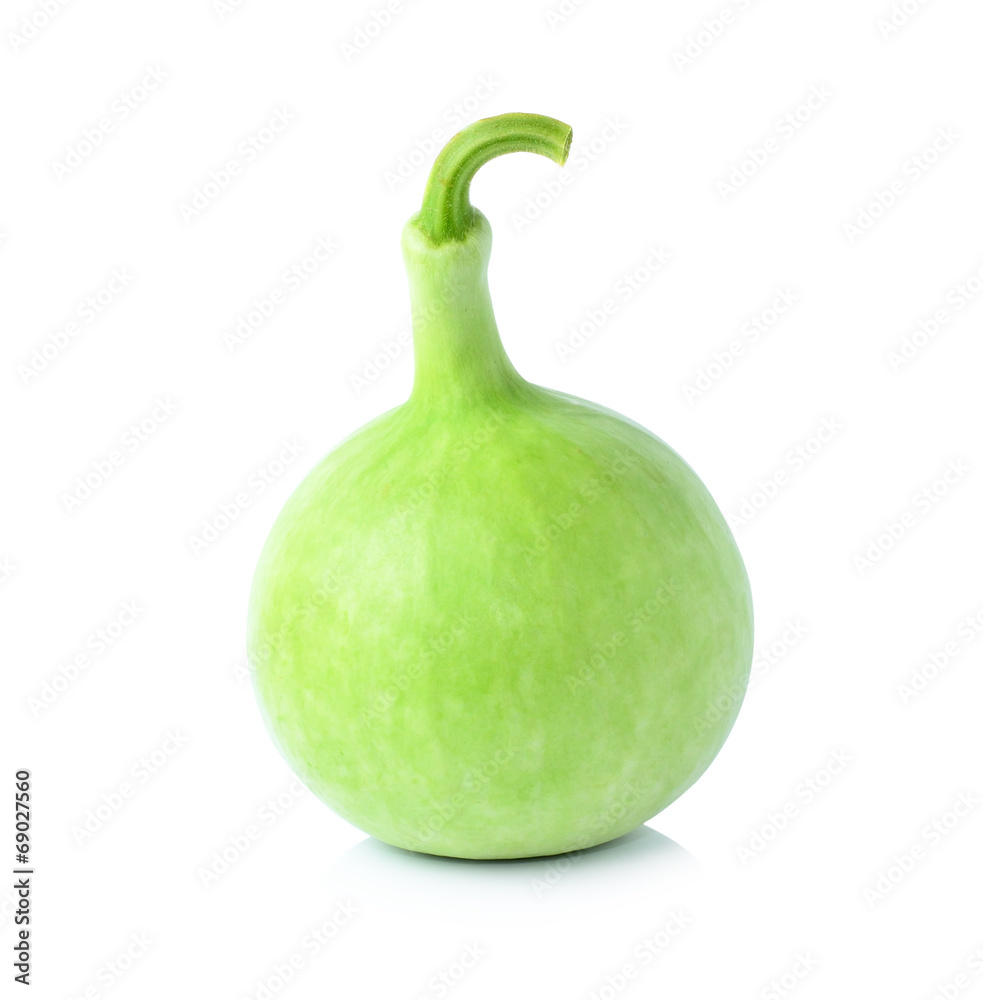 Calabash, Bottle Gourd on white background Calabash, Bottle Gourd on white background