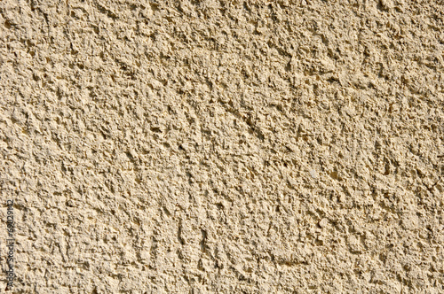 Wallpaper Mural Light yellow rough plaster on wall closeup Torontodigital.ca