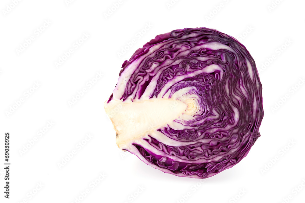 Fototapeta premium Cabbage isolated on white