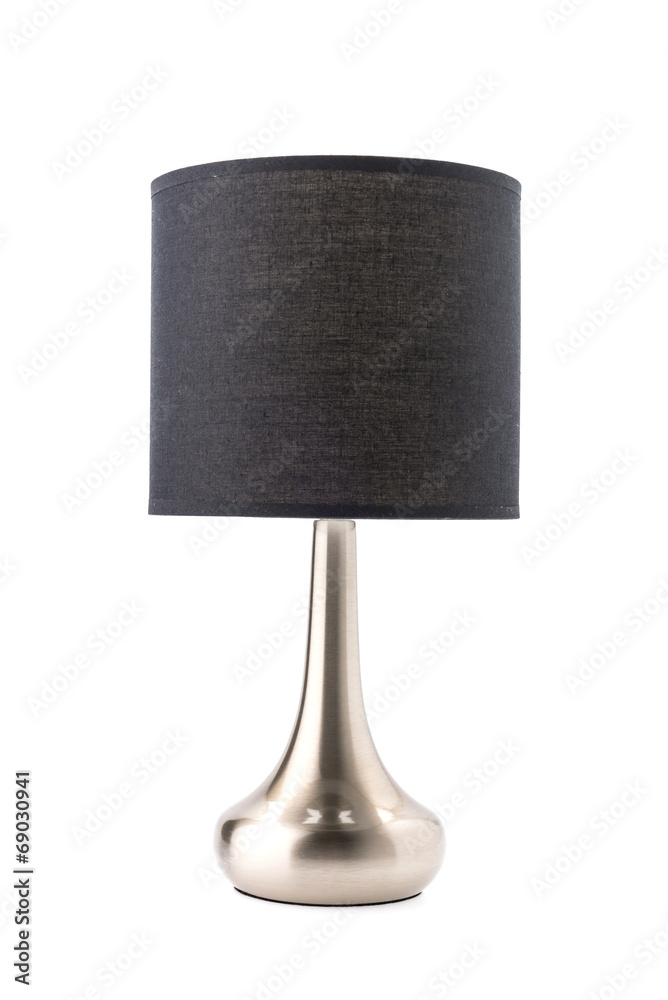 Table lamp isolated on white Table lamp isolated on white