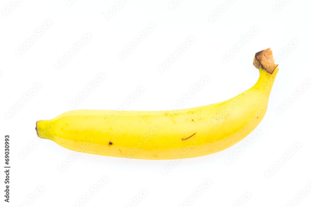 Banana isolated on white Banana isolated on white
