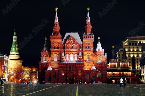 moscow night Historical Museum