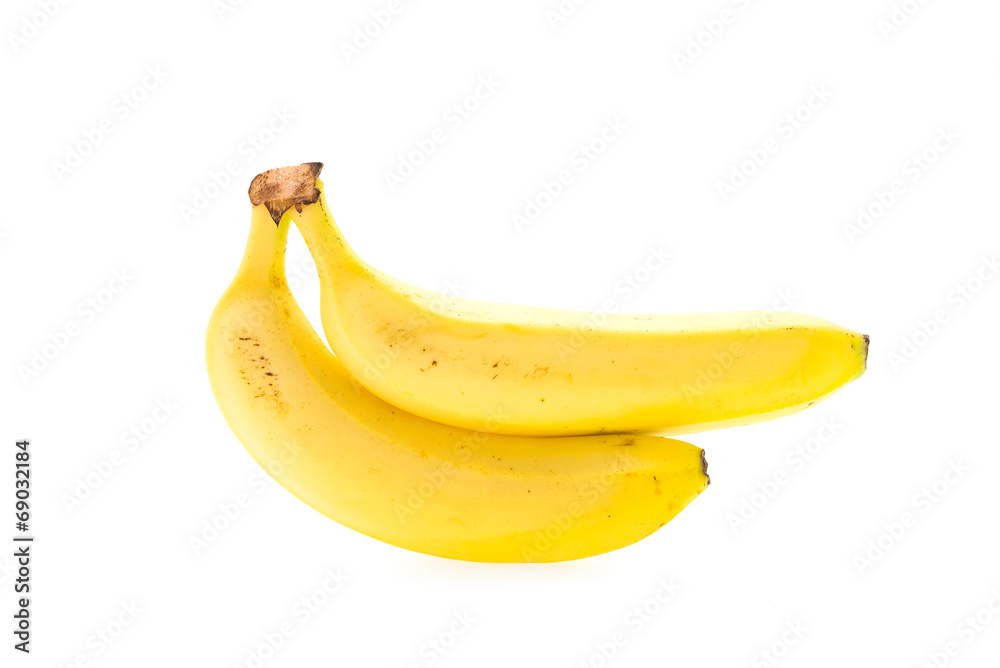 Banana isolated on white Banana isolated on white