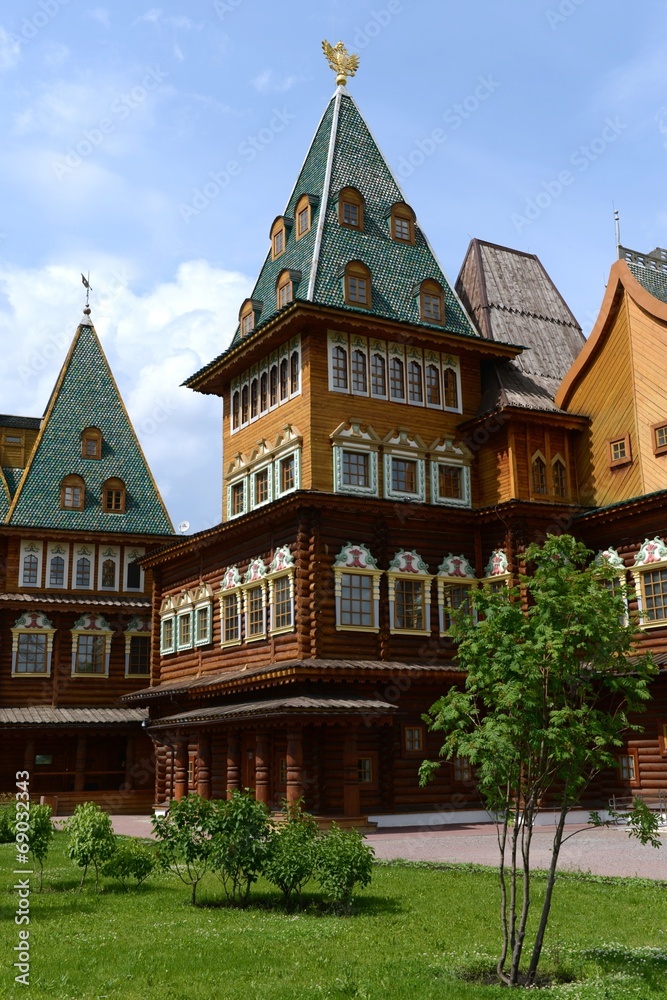 Wooden palace of Tsar Alexei Mikhailovich in Kolomenskoye