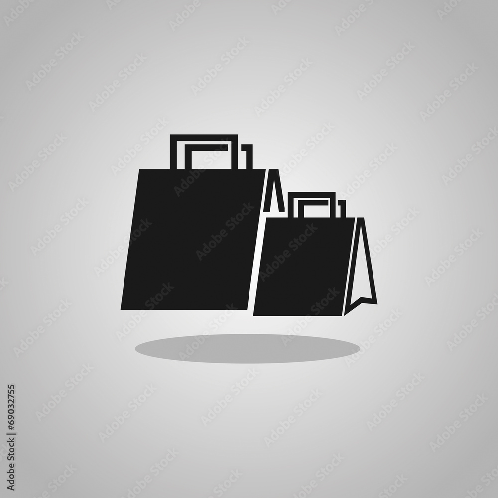 shopping bag, vector shopping bag, vector