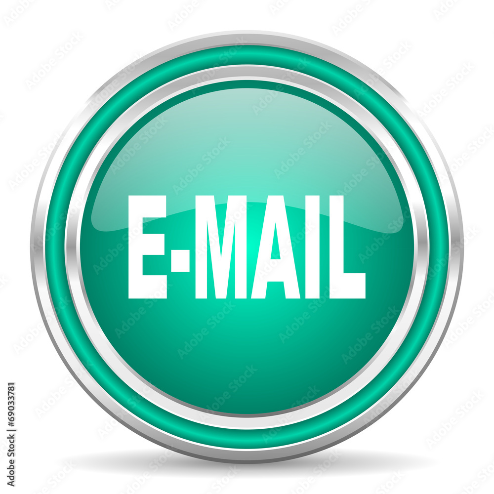 email green glossy web icon email green glossy web icon