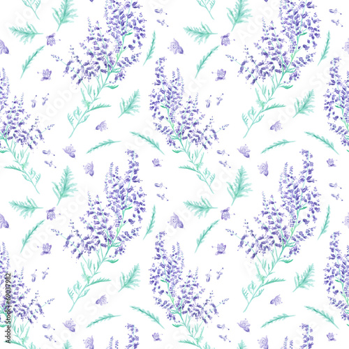 Seamless watercolor pattern
