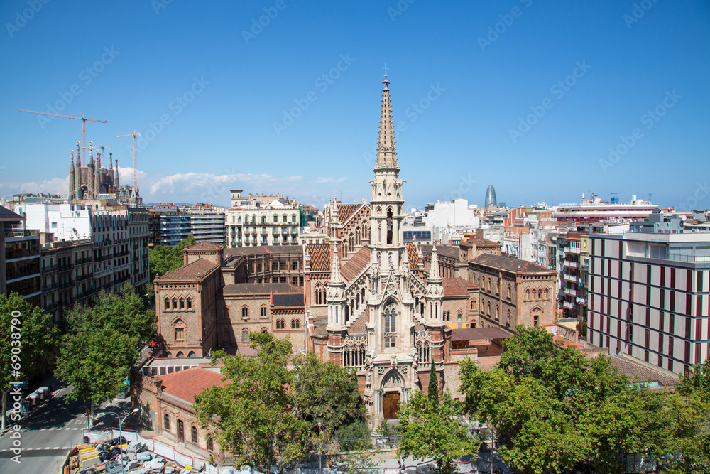 Fototapeta premium Barcelona's Churches