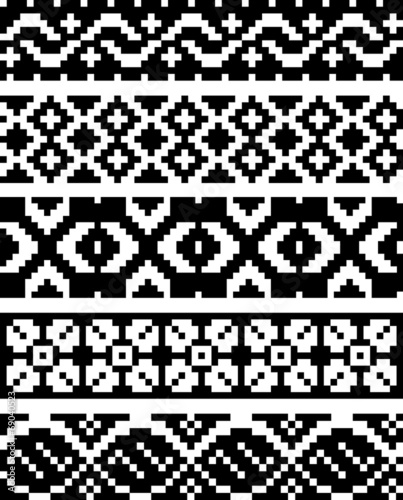 Simple pixel patterns