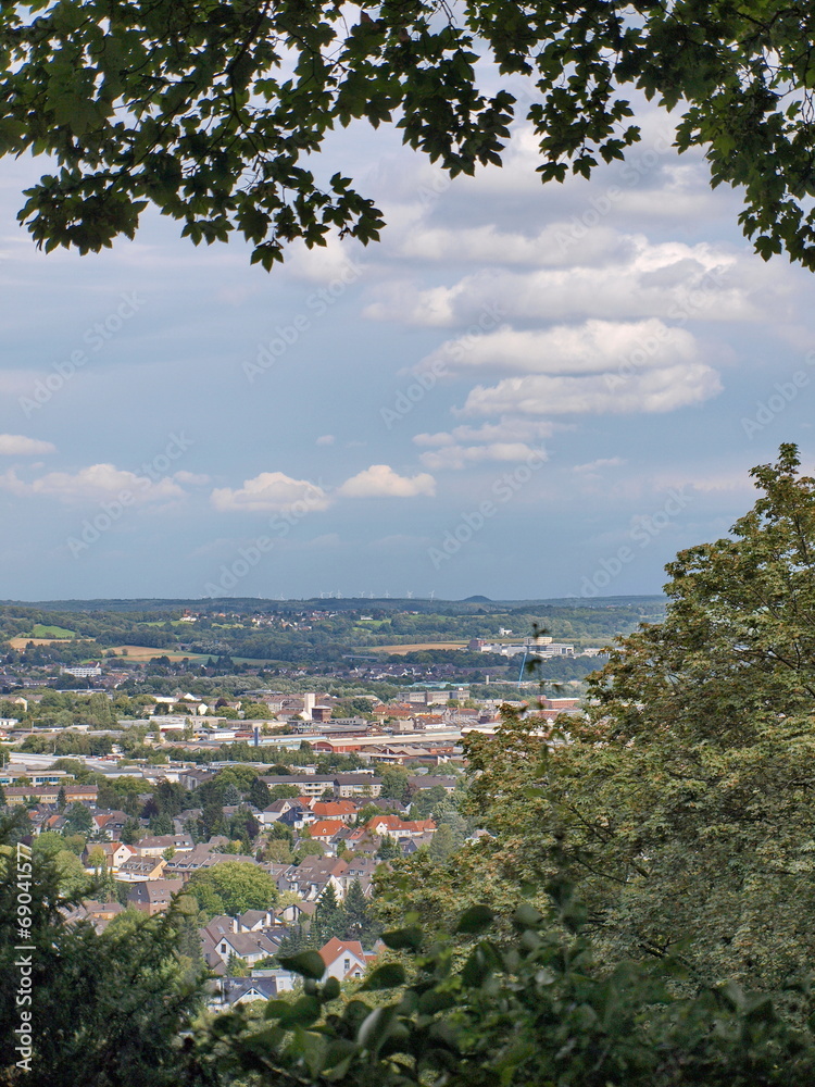 Aachen Lousberg Blick nach Norden Aachen Lousberg Blick nach Norden