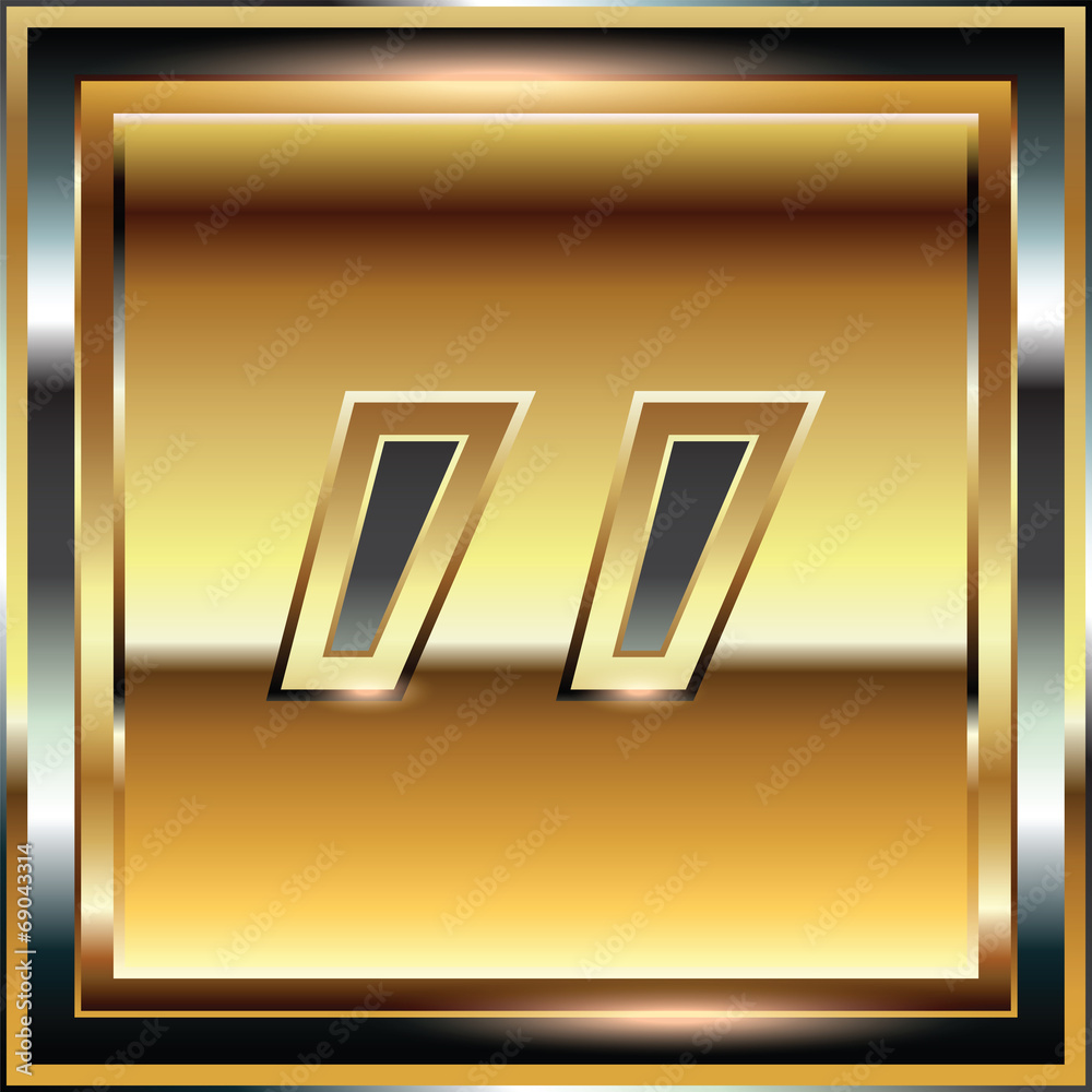 Ingot symbol illustration Ingot symbol illustration
