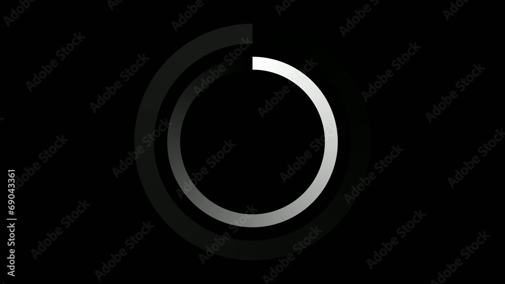 loading screen, 2 circles - seamlessly looped loading screen, 2 circles - seamlessly looped