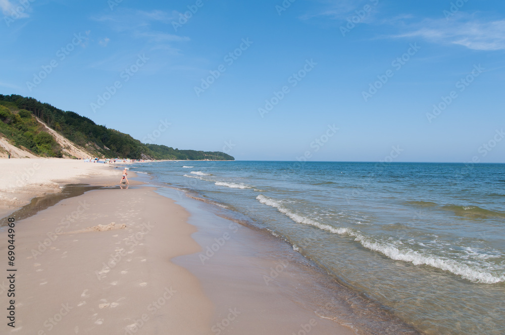 Obraz premium Beach in Poland