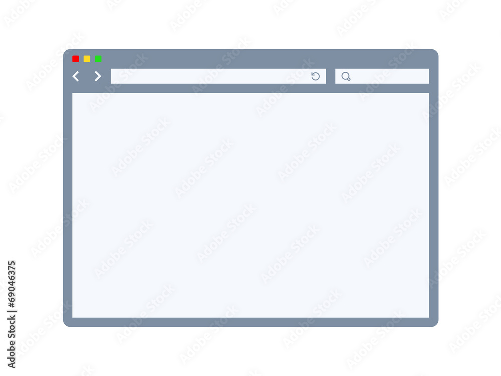 Internet browser template