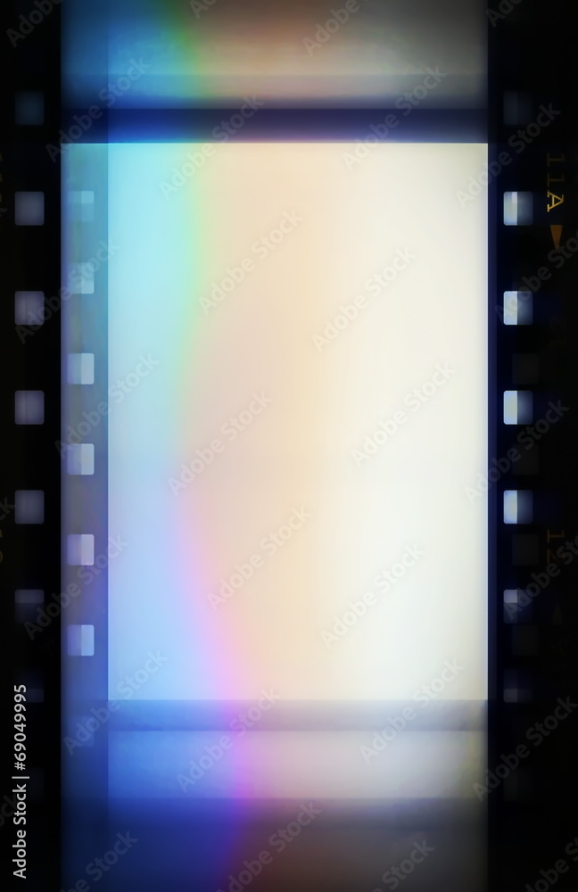 blur color film strip background