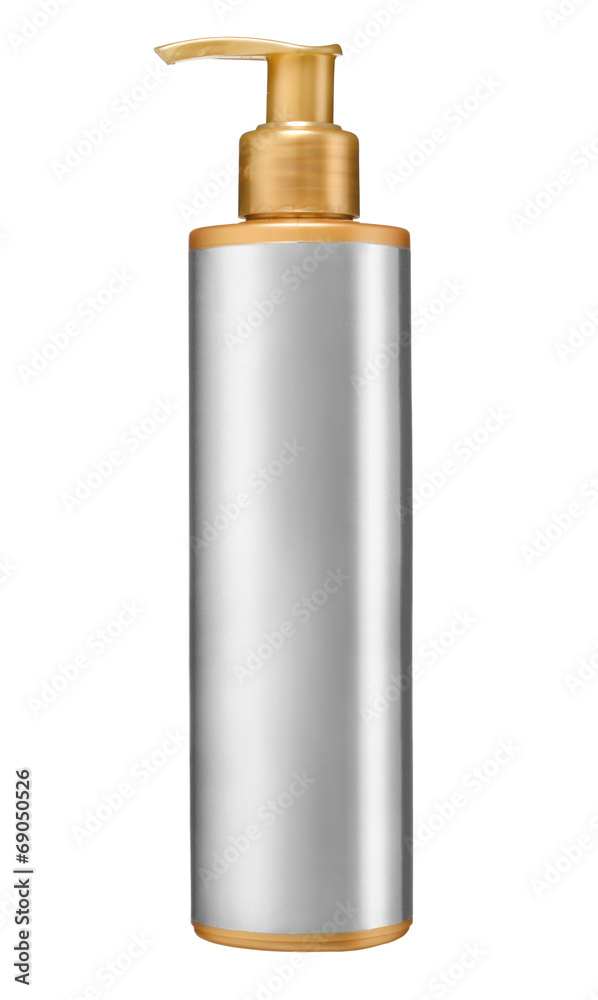 Dispenser pump cosmetic or hygiene, plastic bottle of gel Dispenser pump cosmetic or hygiene, plastic bottle of gel