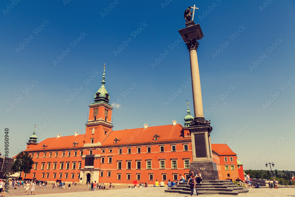 Obraz premium Old town in Warsaw