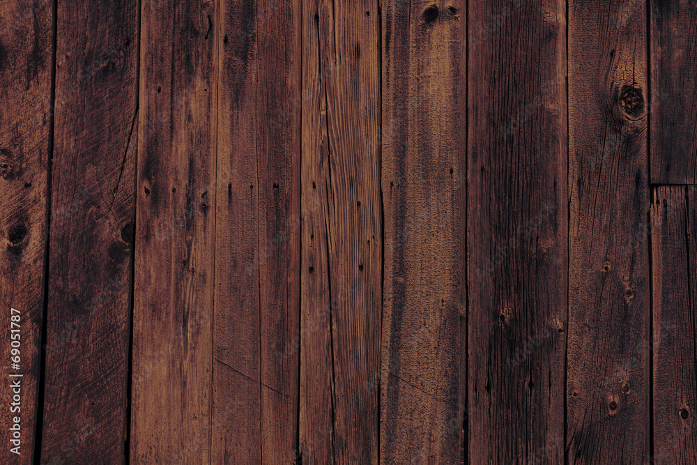 Fototapeta premium Interior Design - Wooden Wall
