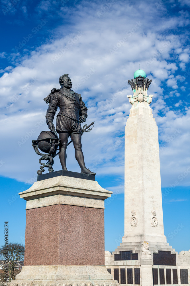 Memorial at Plymouth Hoe, Devon