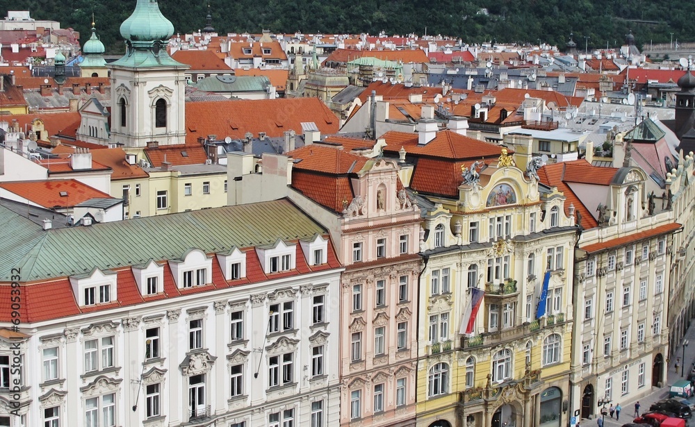 Prag, Fassaden am Altstädter Ring
