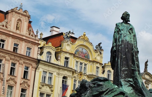 Jan Hus, Reformator, Denkmal, Prag