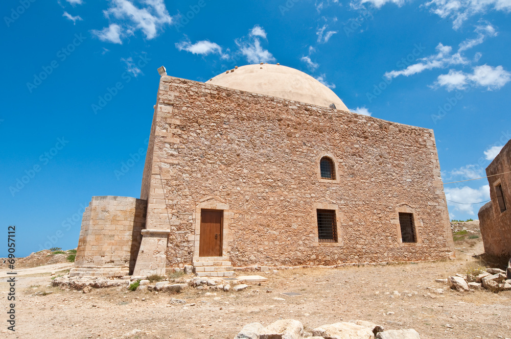 Sultan Ibrahim mosque. Crete, Greece.