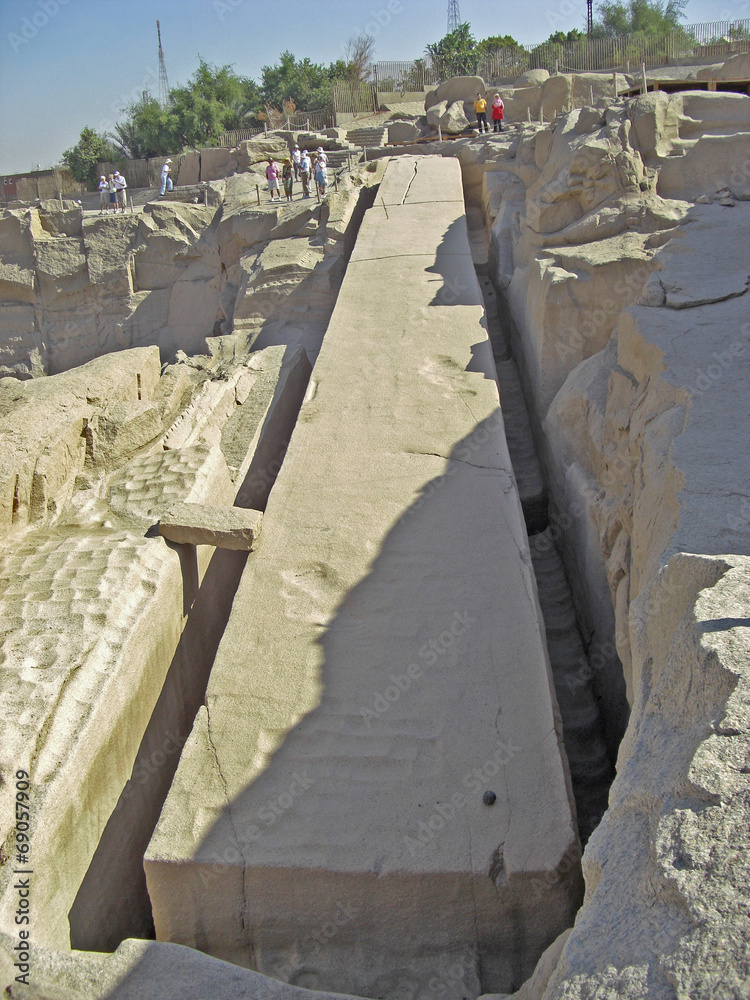 Fototapeta premium Obélisque inachevée, Assouan Egypte