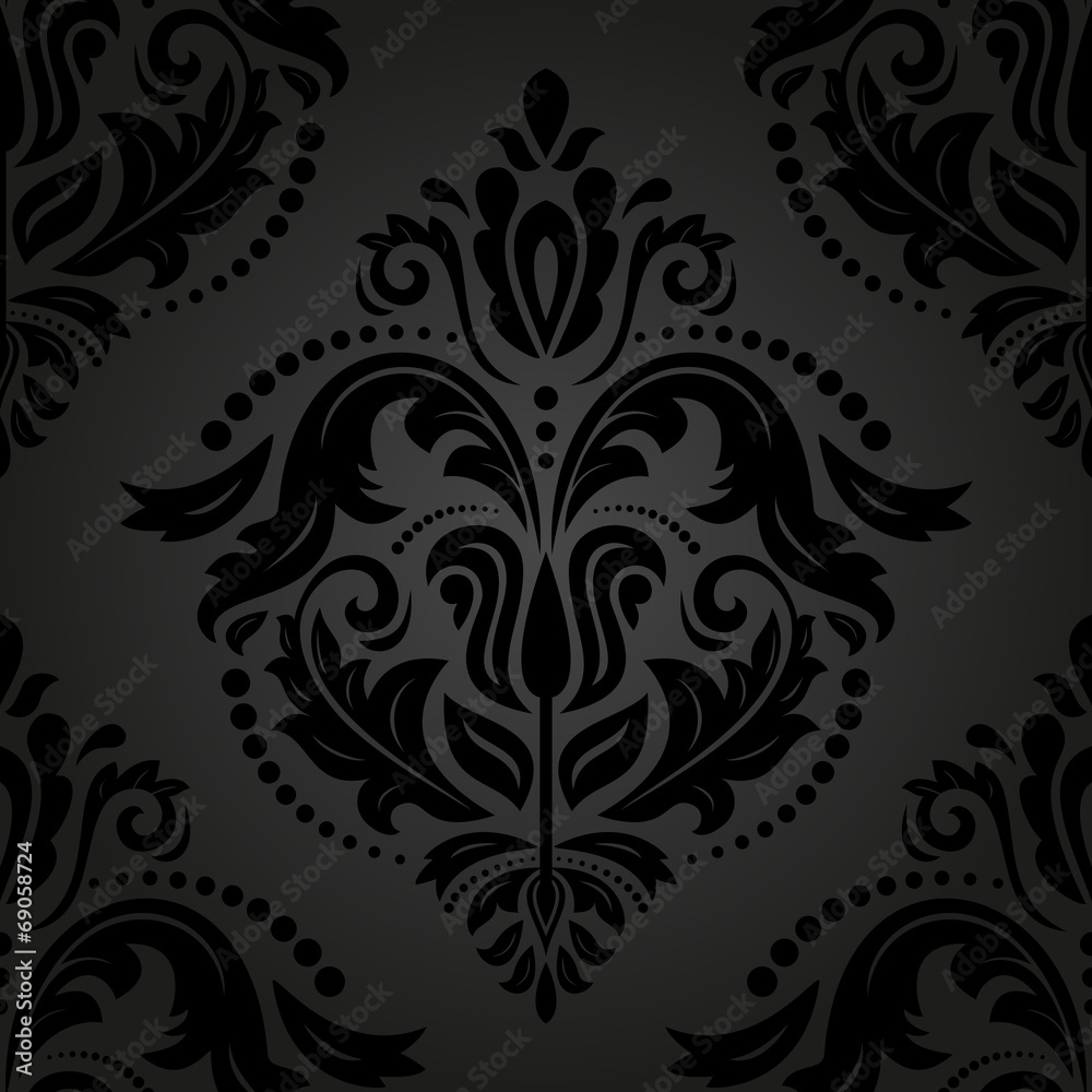 Orient Seamless Vector Pattern. Abstract Background Orient Seamless Vector Pattern. Abstract Background