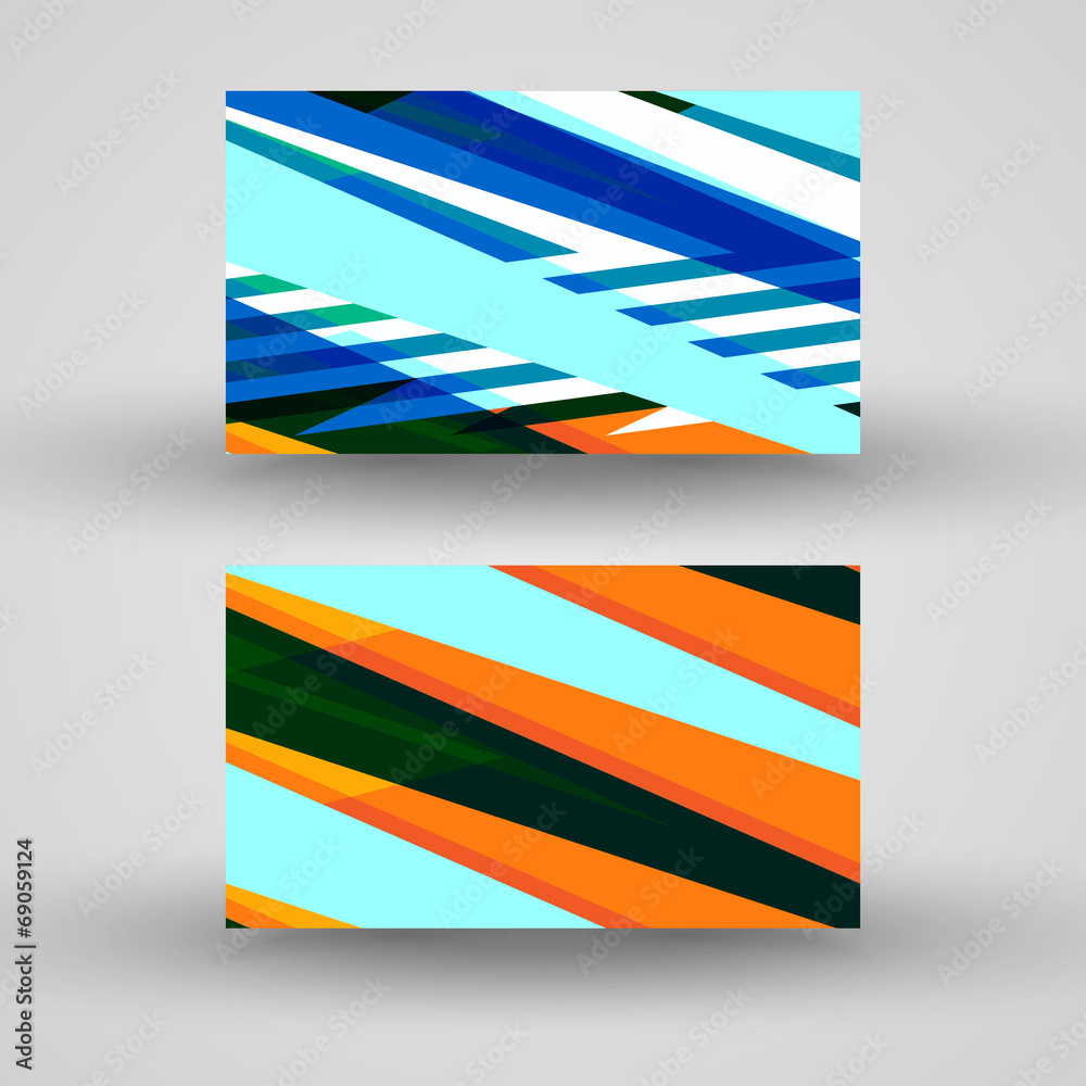 Vector business-card  set for your design