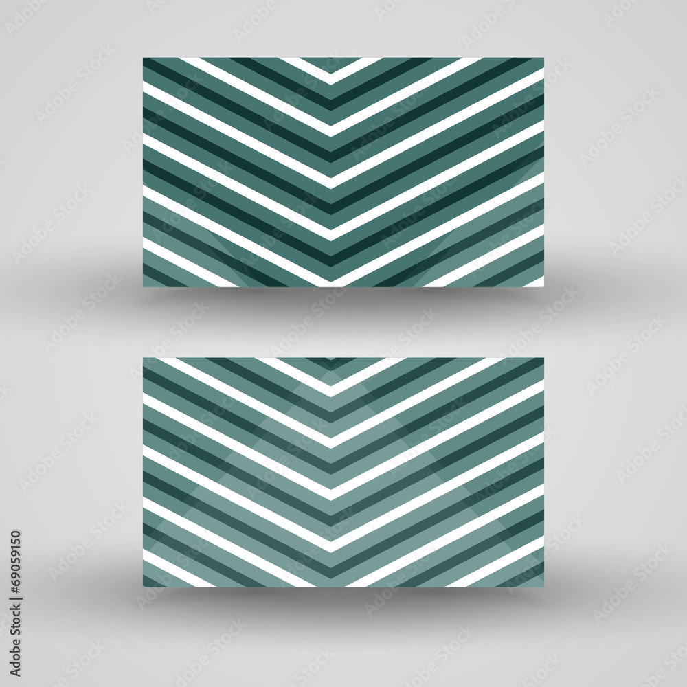 Fototapeta premium Vector business-card set for your design