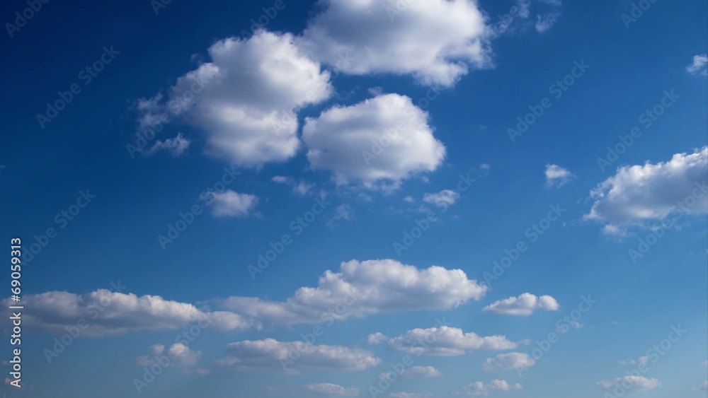 Clouds in the sky day timelapse Clouds in the sky day timelapse