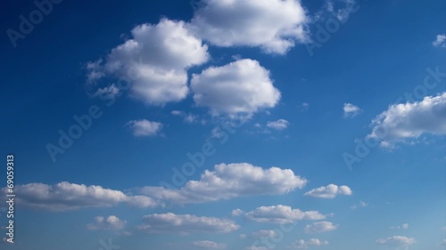 Clouds in the sky day timelapse