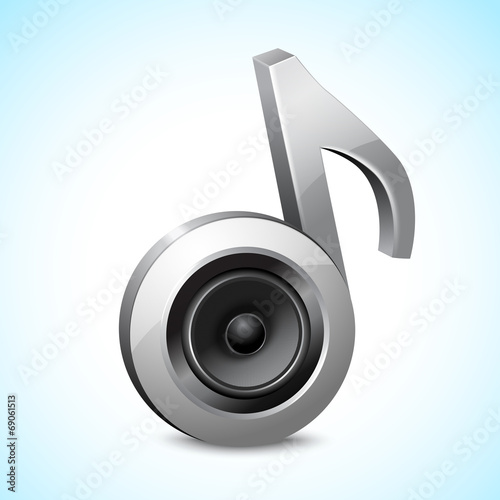 Audio speaker note