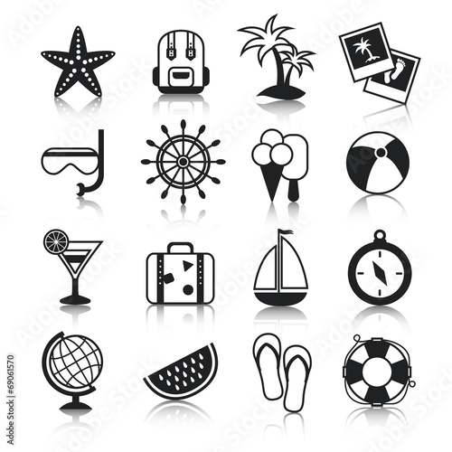 Holyday icons set