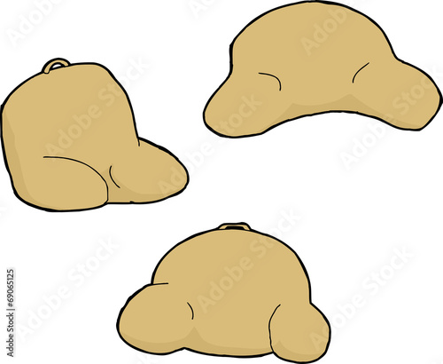 Brown Back Rest Pillows