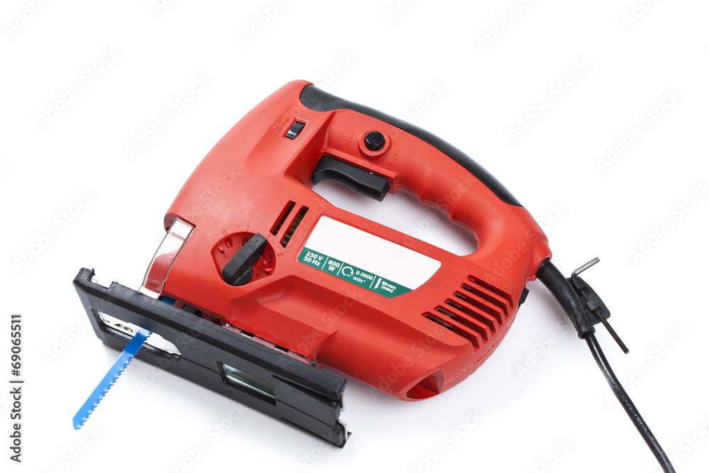 Full isolated studio picture from a fret saw Full isolated studio picture from a fret saw