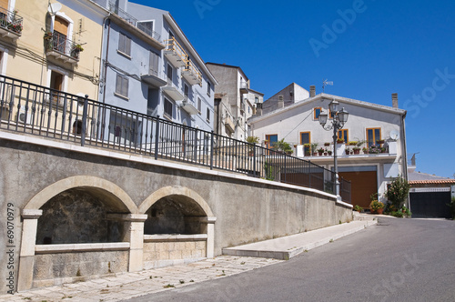 Alleyway. Acerenza. Basilicata. Italy.