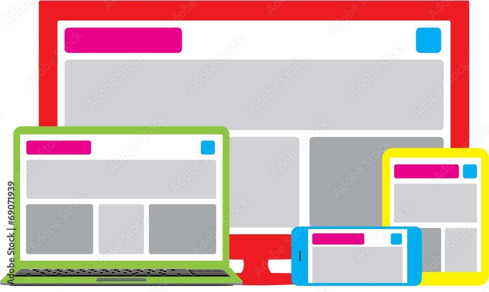 Fully responsive web site design across multiple platforms Fully responsive web site design across multiple platforms