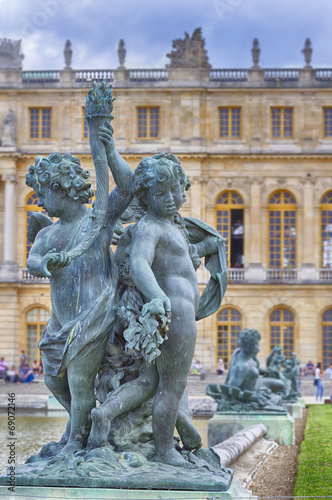 Statue dans le jardin de Versailles