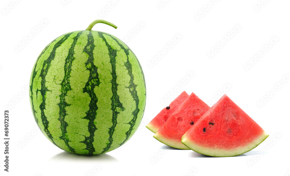 watermelon isolated on white background watermelon isolated on white background