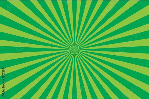 Colourful rising sun style background