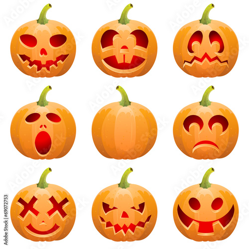 Collect Pumpkin for Halloween