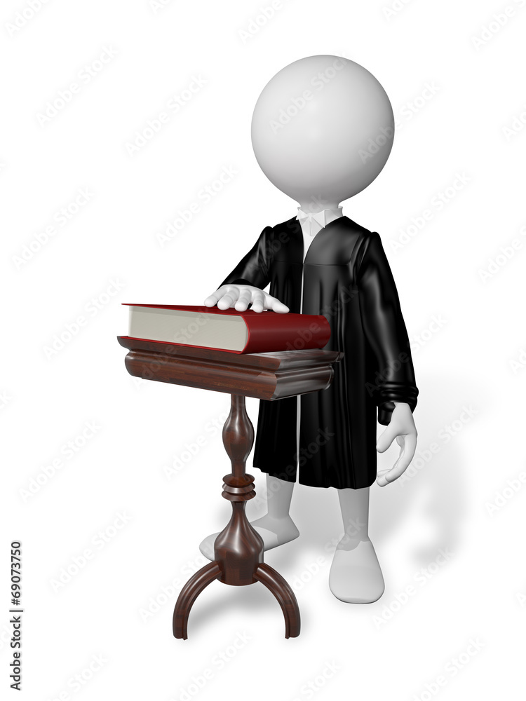 Fototapeta premium man at a table with a book