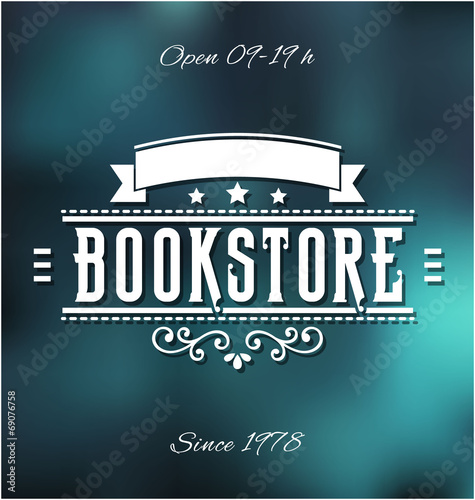 Bookstore Label