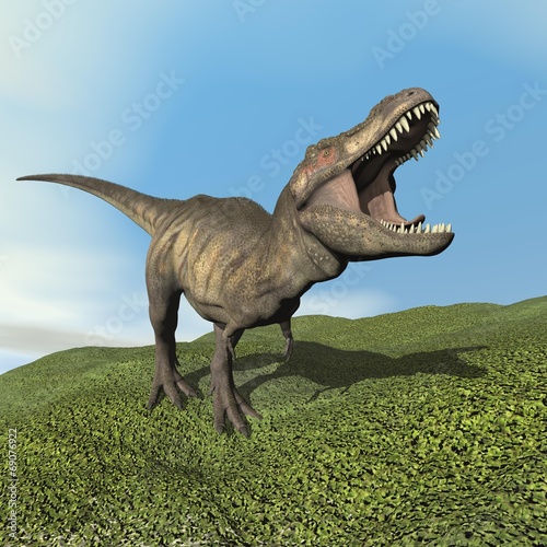 Tyrannosaurus dinosaur - 3D render © Elenarts