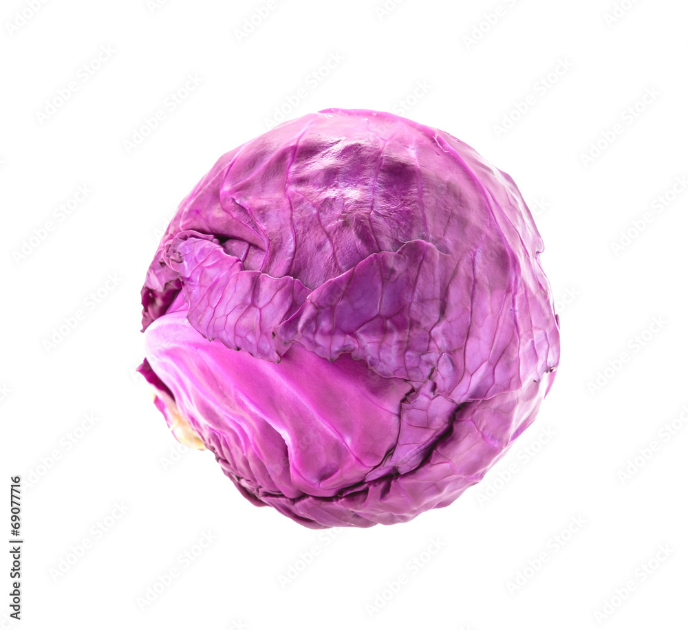 Cabbage isolated on white Cabbage isolated on white