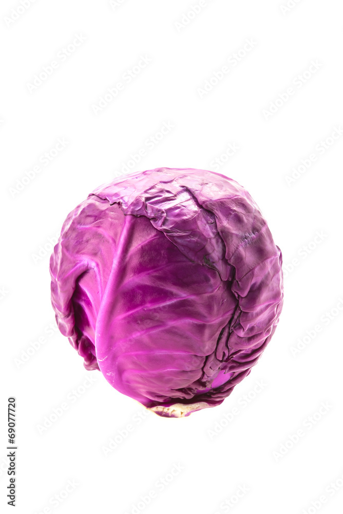 Cabbage isolated on white Cabbage isolated on white