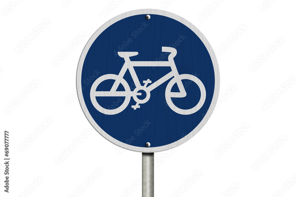 Bike Route Sign Bike Route Sign