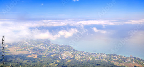 Clouds over Yalta